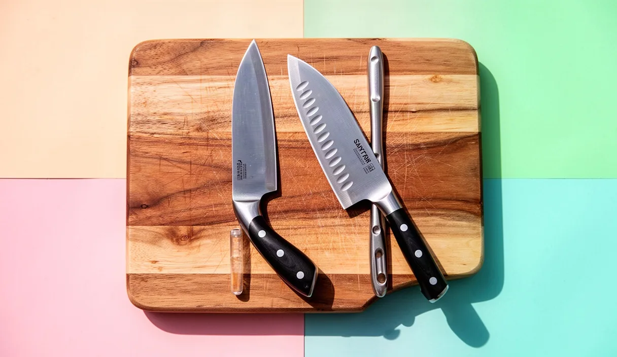 Cuchillo de chef vs cuchillo santoku: comparación para uso doméstico